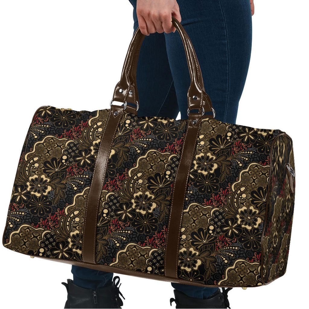 Batik Sekar Jagad Travel Bag Indonesian Traditional Pattern