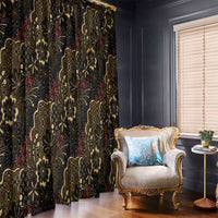 Batik Sekar Jagad Window Curtain Indonesian Traditional Pattern