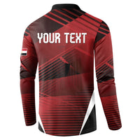 Custom Egypt 2026 World Football Button Sweatshirt Yalla Masr The Pharaohs