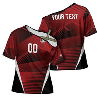 Custom Egypt 2026 World Football Cross Shoulder Shirt Yalla Masr The Pharaohs