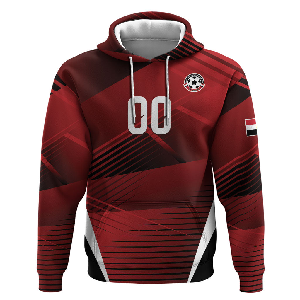 Custom Egypt 2026 World Football Hoodie Yalla Masr The Pharaohs