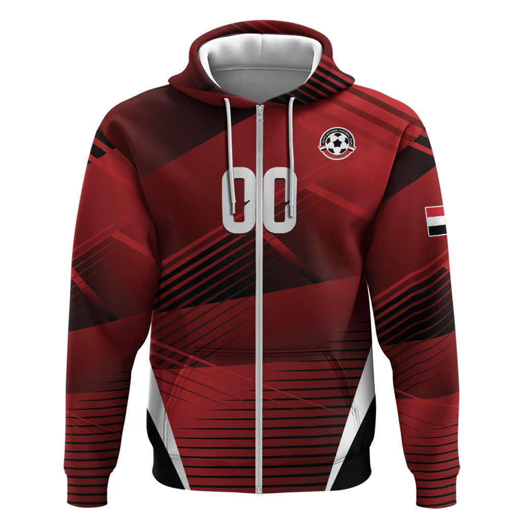 Custom Egypt 2026 World Football Hoodie Yalla Masr The Pharaohs