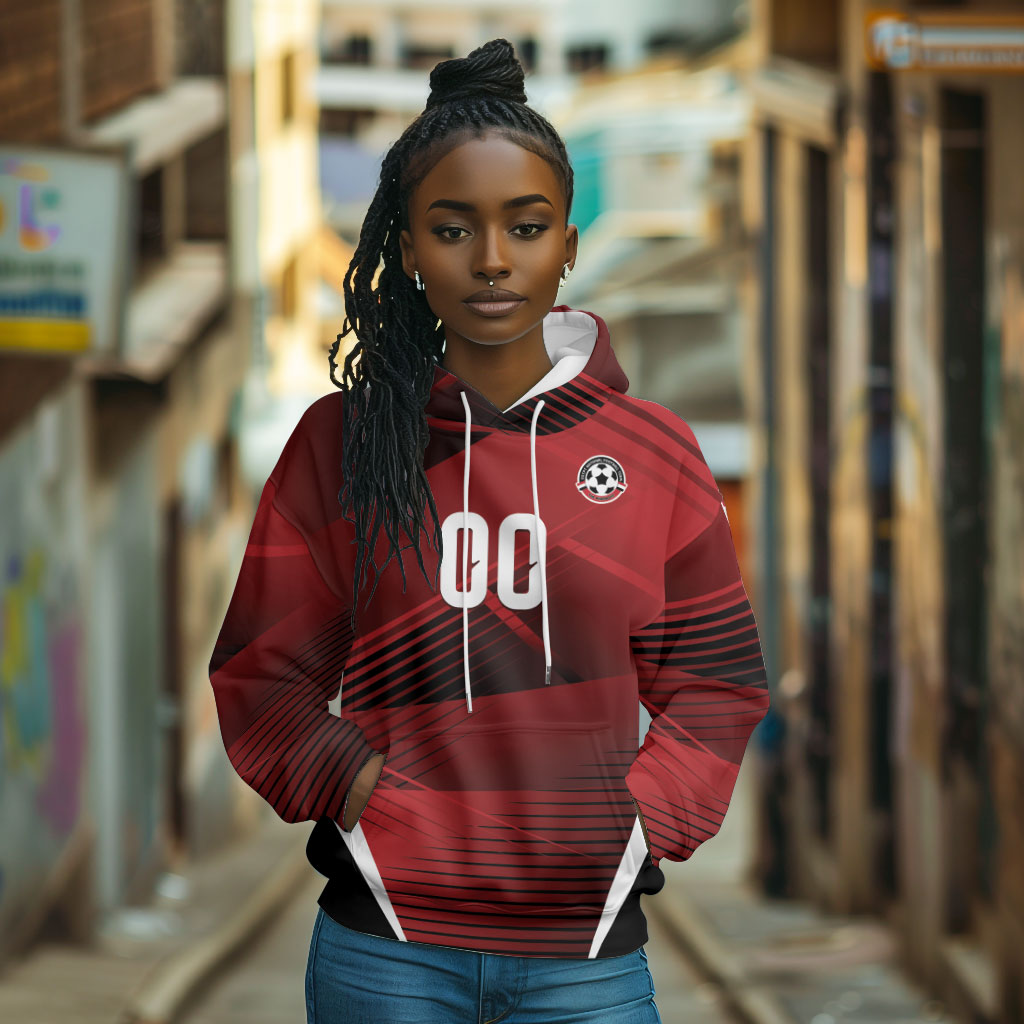 Custom Egypt 2026 World Football Hoodie Yalla Masr The Pharaohs