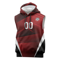 Custom Egypt 2026 World Football Sleeveless Hoodie Yalla Masr The Pharaohs
