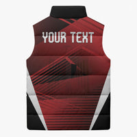 Custom Egypt 2026 World Football Sleeveless Puffer Jacket Yalla Masr The Pharaohs