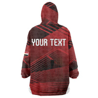 Custom Egypt 2026 World Football Wearable Blanket Hoodie Yalla Masr The Pharaohs