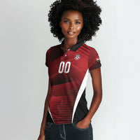 Custom Egypt 2026 World Football Women Polo Shirt Yalla Masr The Pharaohs