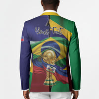 Personalized Brazil Haiti 2026 World Football Blazer Come On Boys