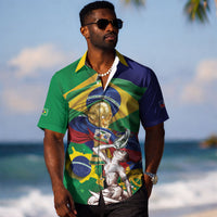 Personalized Brazil Haiti 2026 World Football Hawaiian Shirt Come On Boys LT01