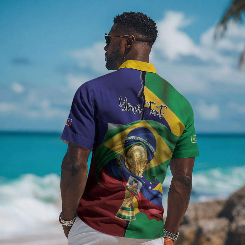 Personalized Brazil Haiti 2026 World Football Hawaiian Shirt Come On Boys LT01