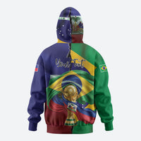 Personalized Brazil Haiti 2026 World Football Hoodie Come On Boys
