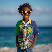 Personalized Brazil Haiti 2026 World Football Kid Hawaiian Shirt Come On Boys