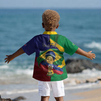 Personalized Brazil Haiti 2026 World Football Kid Hawaiian Shirt Come On Boys LT01