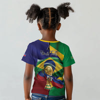 Personalized Brazil Haiti 2026 World Football Kid T shirt Come On Boys