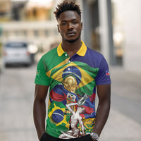 Personalized Brazil Haiti 2026 World Football Polo Shirt Come On Boys