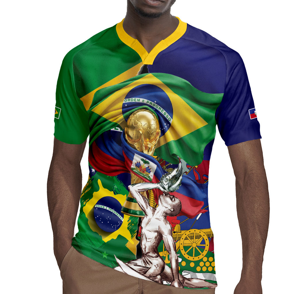 Personalized Brazil Haiti 2026 World Football Rugby Jersey Come On Boys