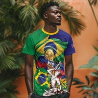Personalized Brazil Haiti 2026 World Football T shirt Come On Boys