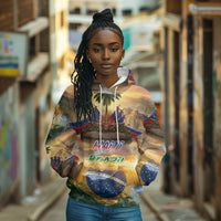 Personalized Brazil Haiti Hoodie Heritage Landscape