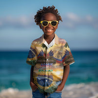 Personalized Brazil Haiti Kid Hawaiian Shirt Heritage Landscape