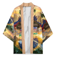Personalized Brazil Haiti Kimono Heritage Landscape