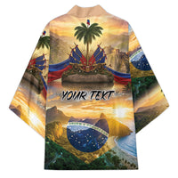 Personalized Brazil Haiti Kimono Heritage Landscape