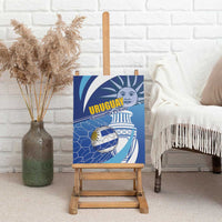 Uruguay 2024 Football Champions Canvas Wall Art Vamos La Celeste - Wonder Print Shop