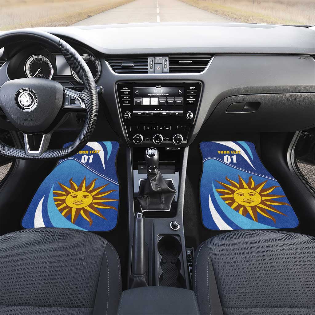 Uruguay 2024 Football Champions Car Mats Vamos La Celeste - Wonder Print Shop