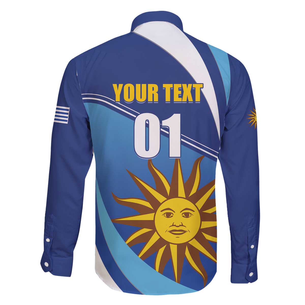 Uruguay 2024 Football Champions Family Matching Off Shoulder Short Dress and Hawaiian Shirt Vamos La Celeste - Wonder Print Shop