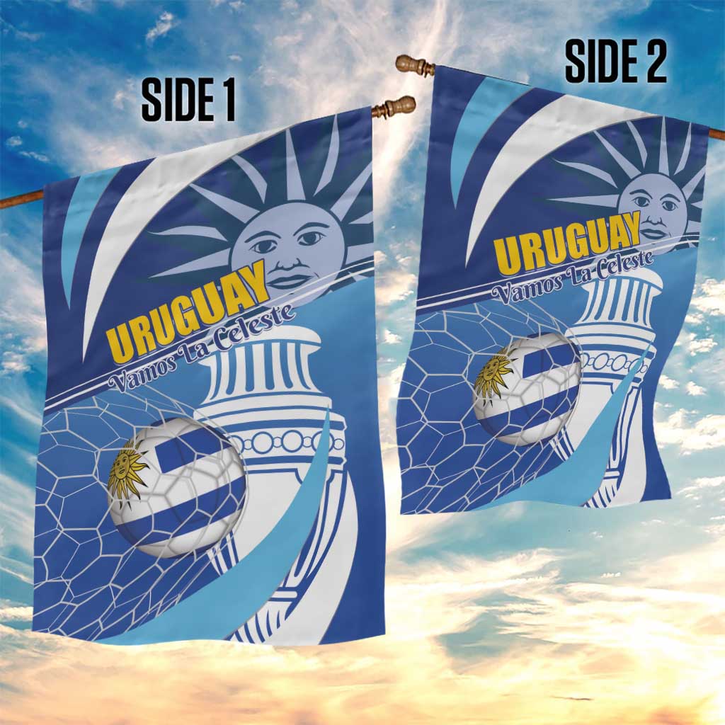 Uruguay 2024 Football Champions Garden Flag Vamos La Celeste - Wonder Print Shop