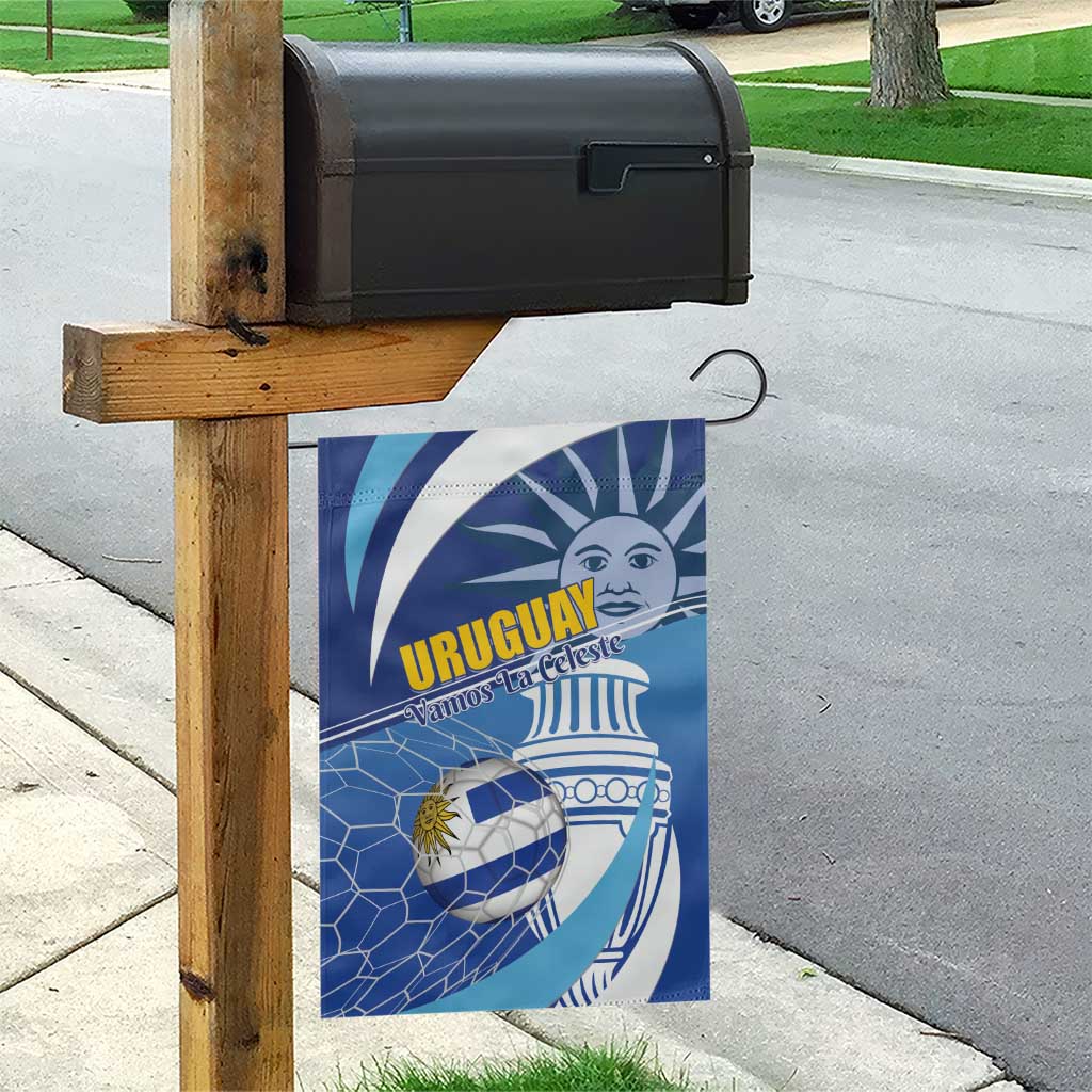 Uruguay 2024 Football Champions Garden Flag Vamos La Celeste - Wonder Print Shop