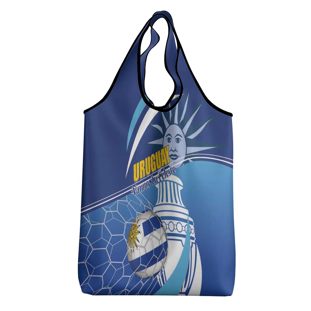 Uruguay 2024 Football Champions Grocery Bag Vamos La Celeste