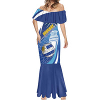 Uruguay 2024 Football Champions Mermaid Dress Vamos La Celeste - Wonder Print Shop