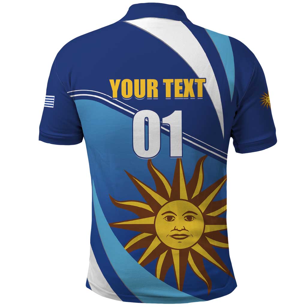 Uruguay 2024 Football Champions Polo Shirt Vamos La Celeste - Wonder Print Shop