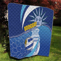 Uruguay 2024 Football Champions Quilt Vamos La Celeste - Wonder Print Shop