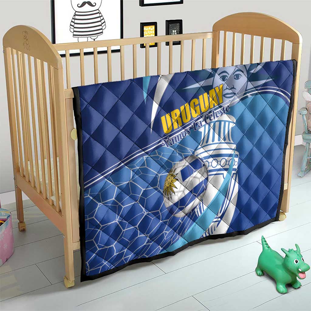 Uruguay 2024 Football Champions Quilt Vamos La Celeste - Wonder Print Shop
