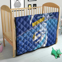 Uruguay 2024 Football Champions Quilt Vamos La Celeste - Wonder Print Shop