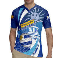 Uruguay 2024 Football Champions Rugby Jersey Vamos La Celeste - Wonder Print Shop