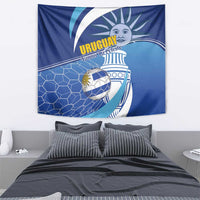 Uruguay 2024 Football Champions Tapestry Vamos La Celeste - Wonder Print Shop