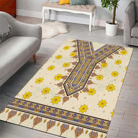 Enkutatash Dashiki Adey Abeba Pattern Area Rug - Wonder Print Shop