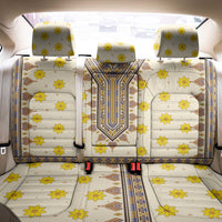 Enkutatash Dashiki Adey Abeba Pattern Back Car Seat Cover - Wonder Print Shop