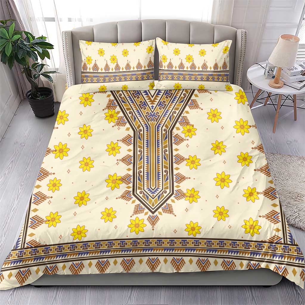 Enkutatash Dashiki Adey Abeba Pattern Bedding Set - Wonder Print Shop