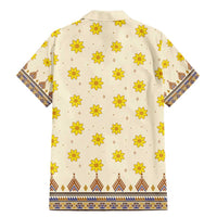 Enkutatash Dashiki Adey Abeba Pattern Family Matching Mermaid Dress and Hawaiian Shirt - Wonder Print Shop