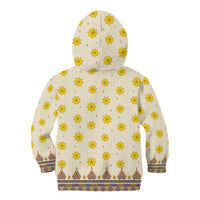 Enkutatash Dashiki Adey Abeba Pattern Kid Hoodie - Wonder Print Shop