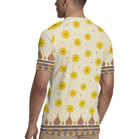 Enkutatash Dashiki Adey Abeba Pattern Rugby Jersey - Wonder Print Shop