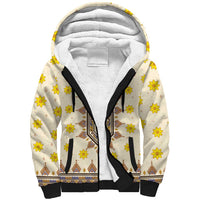 Enkutatash Dashiki Adey Abeba Pattern Sherpa Hoodie - Wonder Print Shop