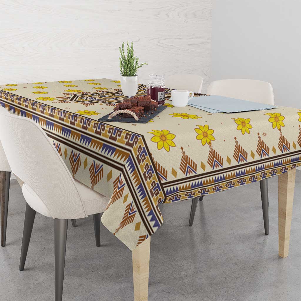 Enkutatash Dashiki Adey Abeba Pattern Tablecloth - Wonder Print Shop