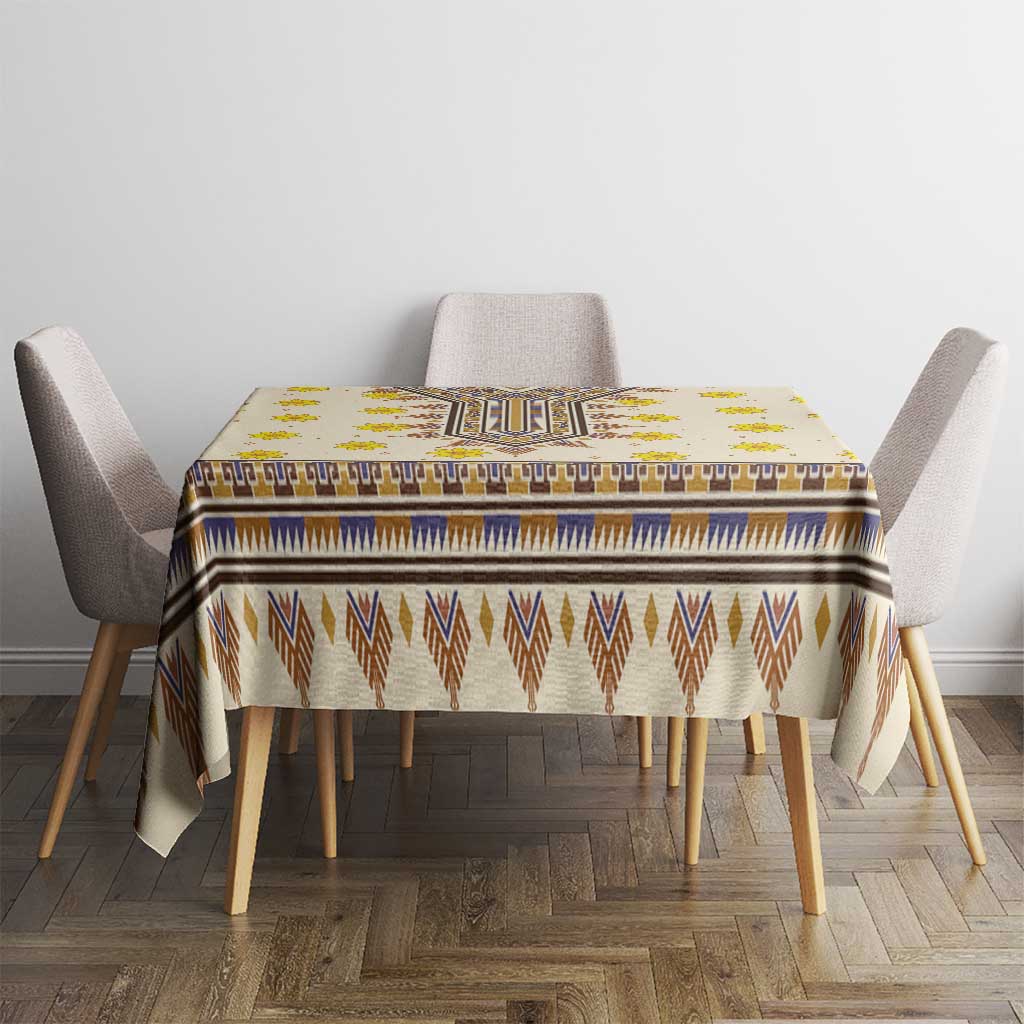 Enkutatash Dashiki Adey Abeba Pattern Tablecloth - Wonder Print Shop