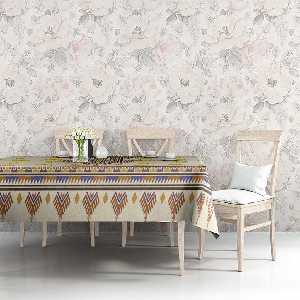 Enkutatash Dashiki Adey Abeba Pattern Tablecloth - Wonder Print Shop
