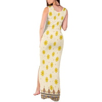 Enkutatash Dashiki Adey Abeba Pattern Tank Maxi Dress - Wonder Print Shop