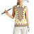 Enkutatash Dashiki Adey Abeba Pattern Women Sleeveless Polo Shirt - Wonder Print Shop
